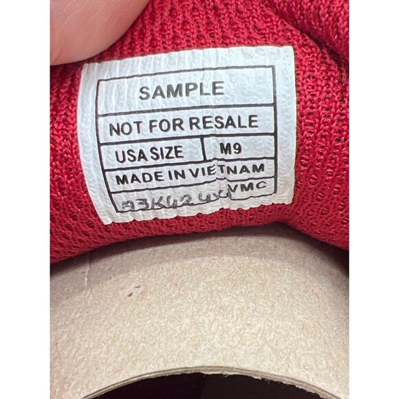 The North Face Mens Red Athletic Trail Running Sneaker Size M9 Sample- Single le - Picture 6 of 8